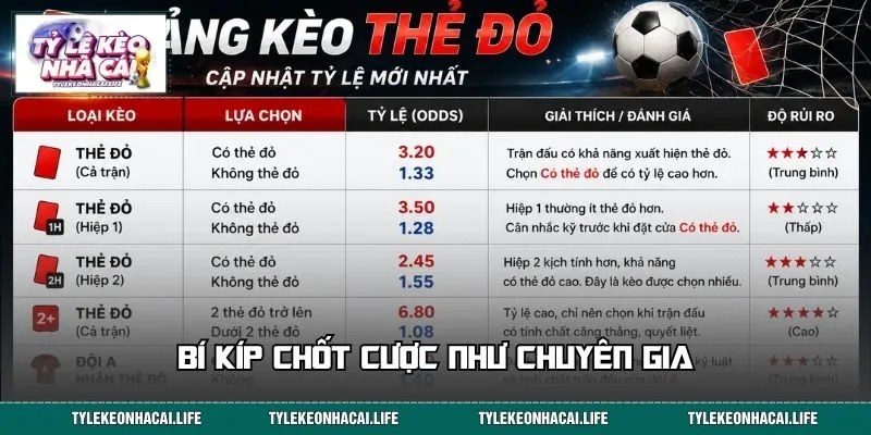 Bí kíp chốt cược như chuyên gia